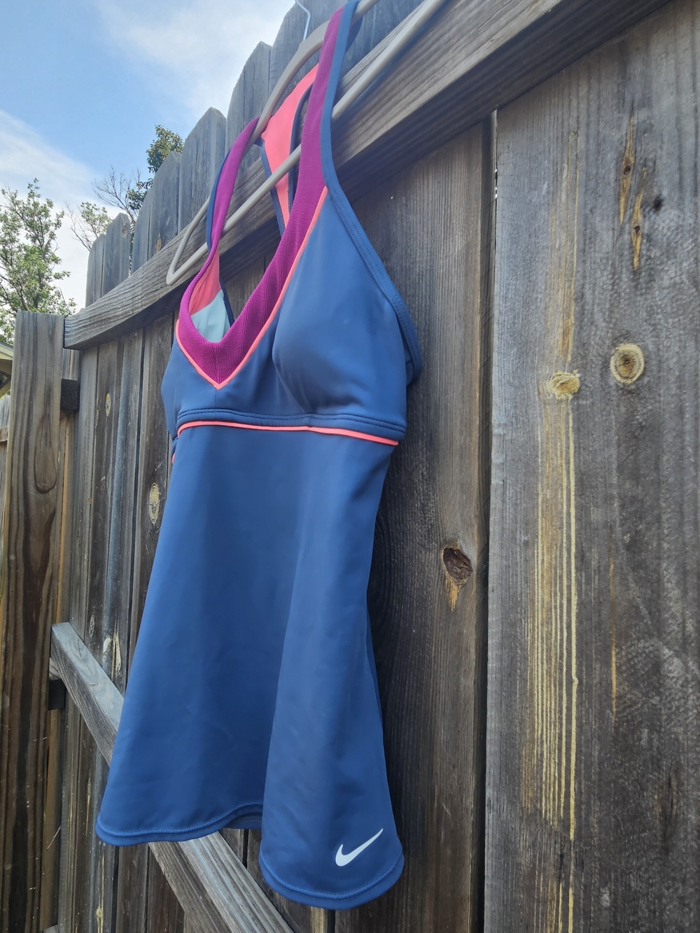 Nike Swim Tankini Top Size Medium Pre-Owned Excellent Athletic Sport